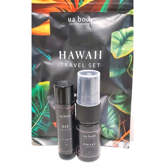 ua body HAWAII Travel Set -  Mist And Lip Balm - Picture 1 of 2